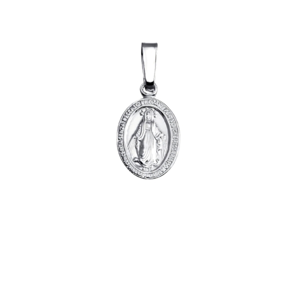 ❤️ DAINTY MIRACULOUS MEDAL NECKLACE - Picture 1 of 5
